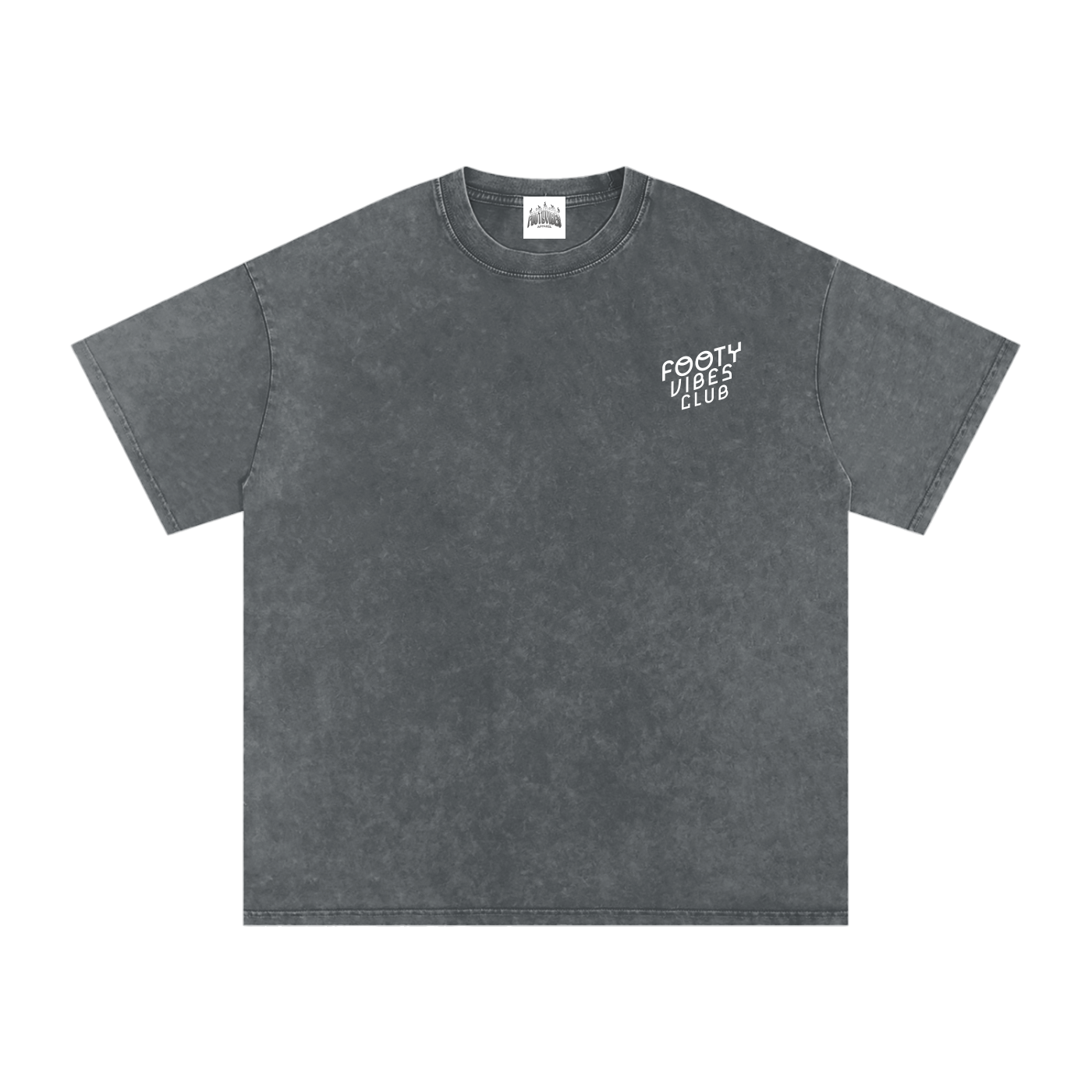 Ronaldo CR7 Acid Wash Oversize T-Shirt
