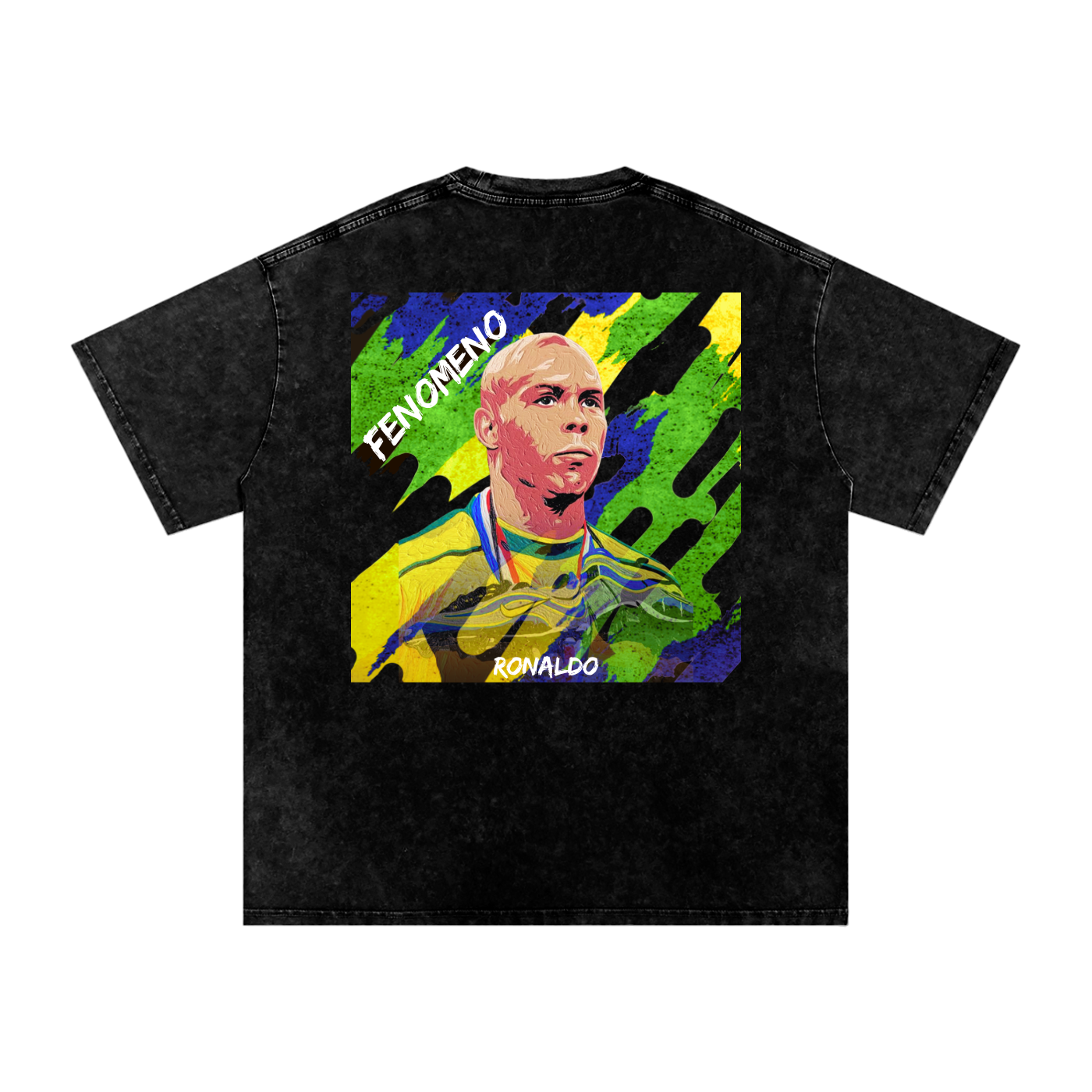 R9 Fenomeno Acid Wash Oversize T-Shirt – Footy Vibes Club