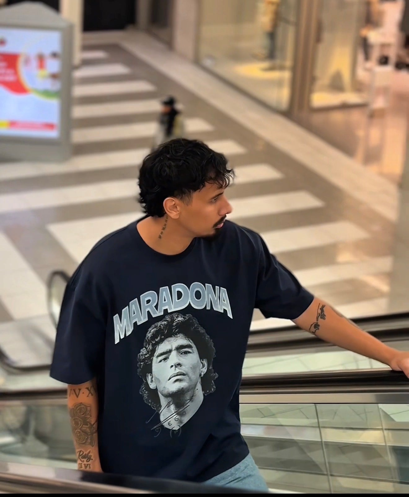 Maradona Heavyweight T-Shirt