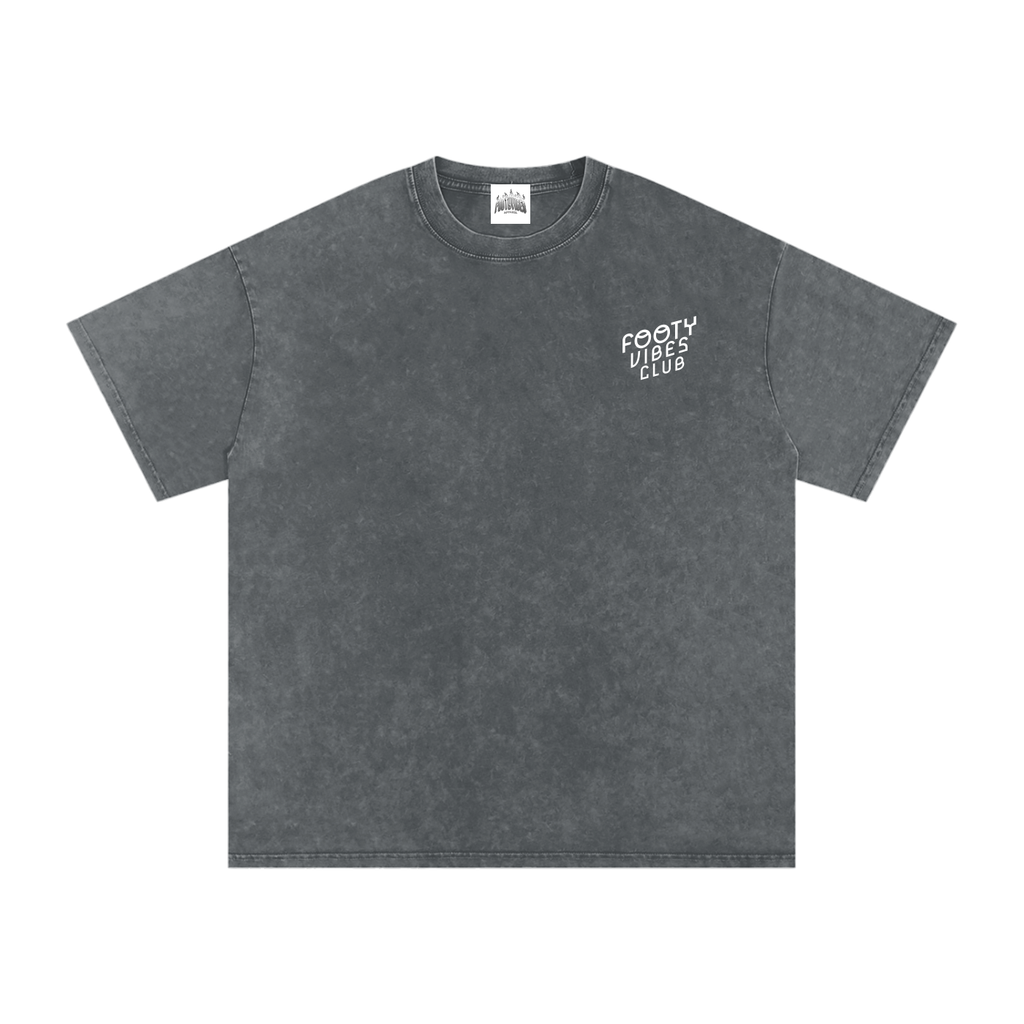 Messi Acid Wash Oversize T-Shirt