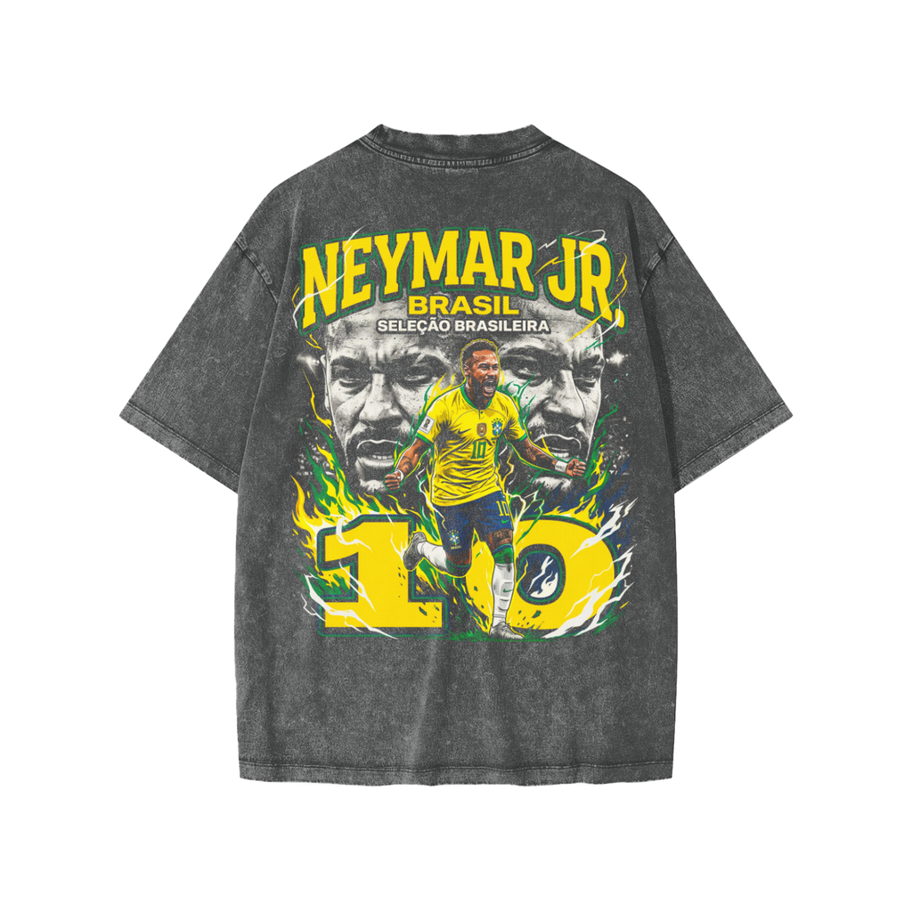 Neymar Snow Washed Kids' T-Shirt