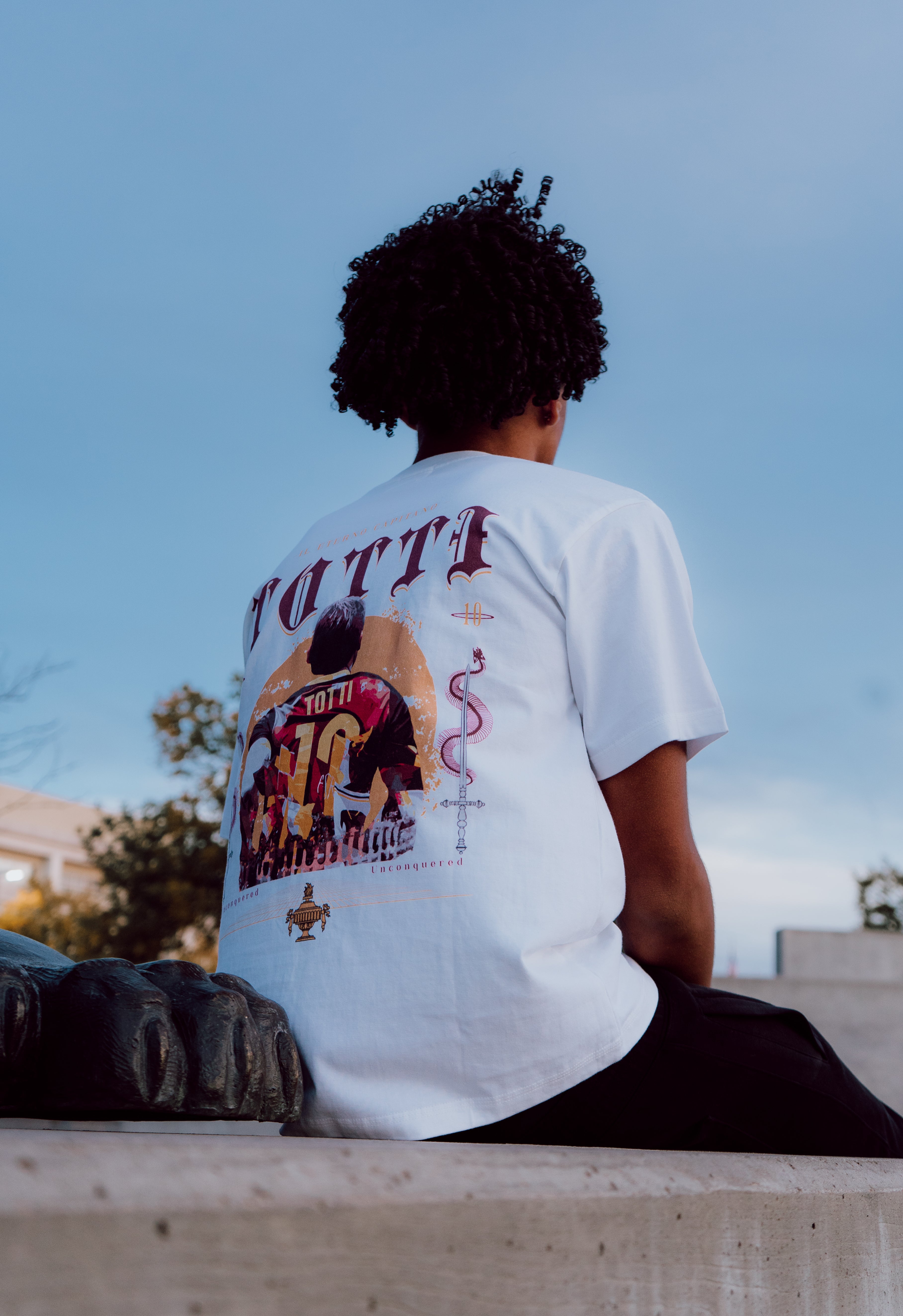 Totti Drop Shoulder T-Shirt – Footy Vibes Club
