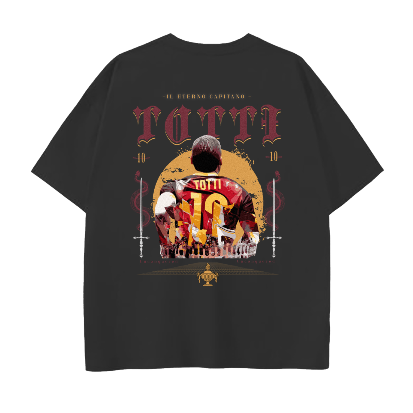 Totti Drop Shoulder T-Shirt – Footy Vibes Club