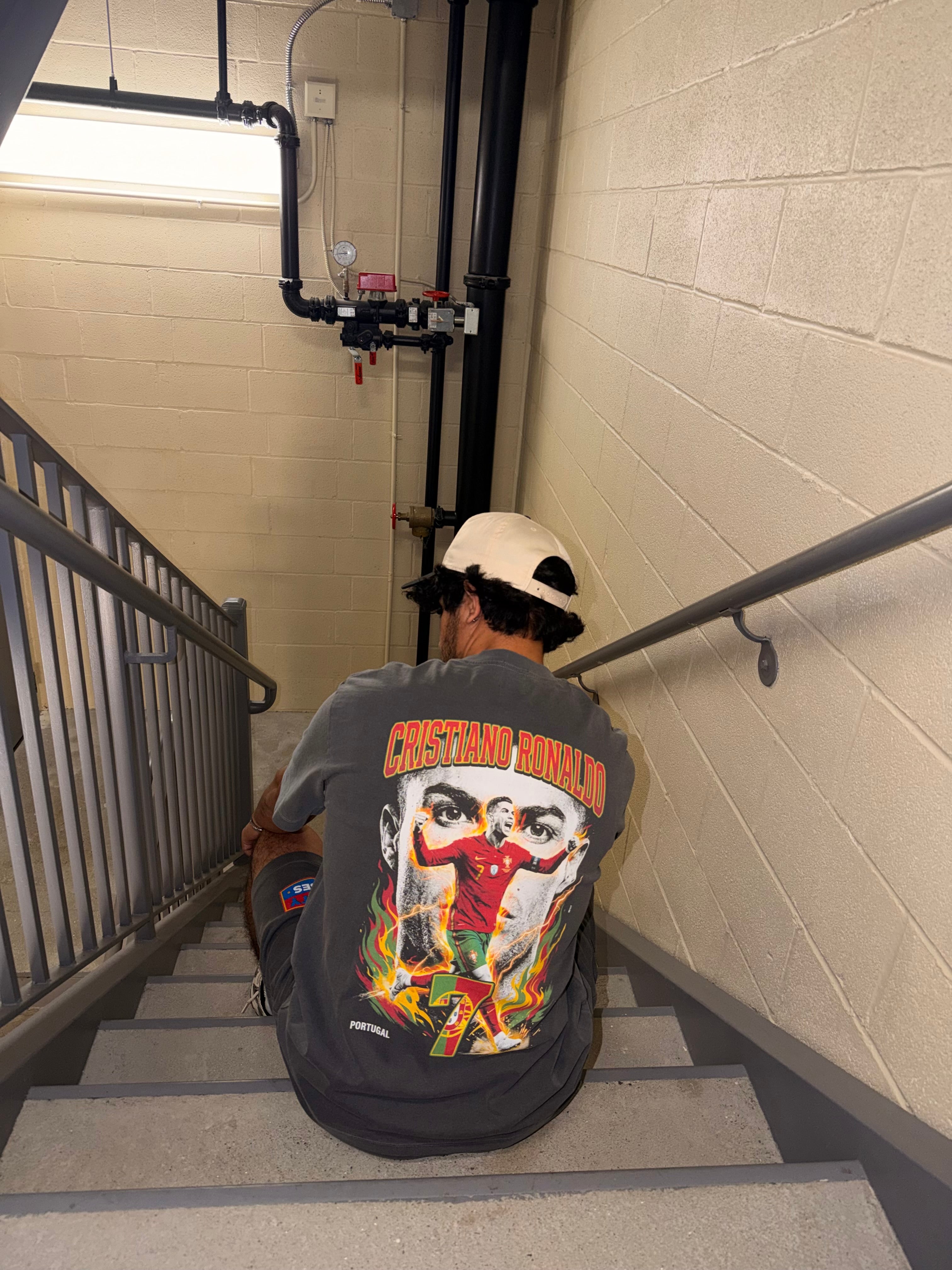 Portugal Vintage Washed Oversized T-Shirt