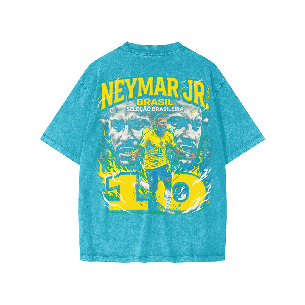 Neymar Snow Washed Kids' T-Shirt