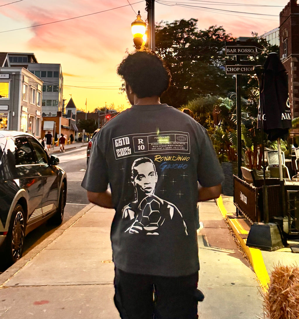 Ronaldinho Drop Shoulder T-Shirt