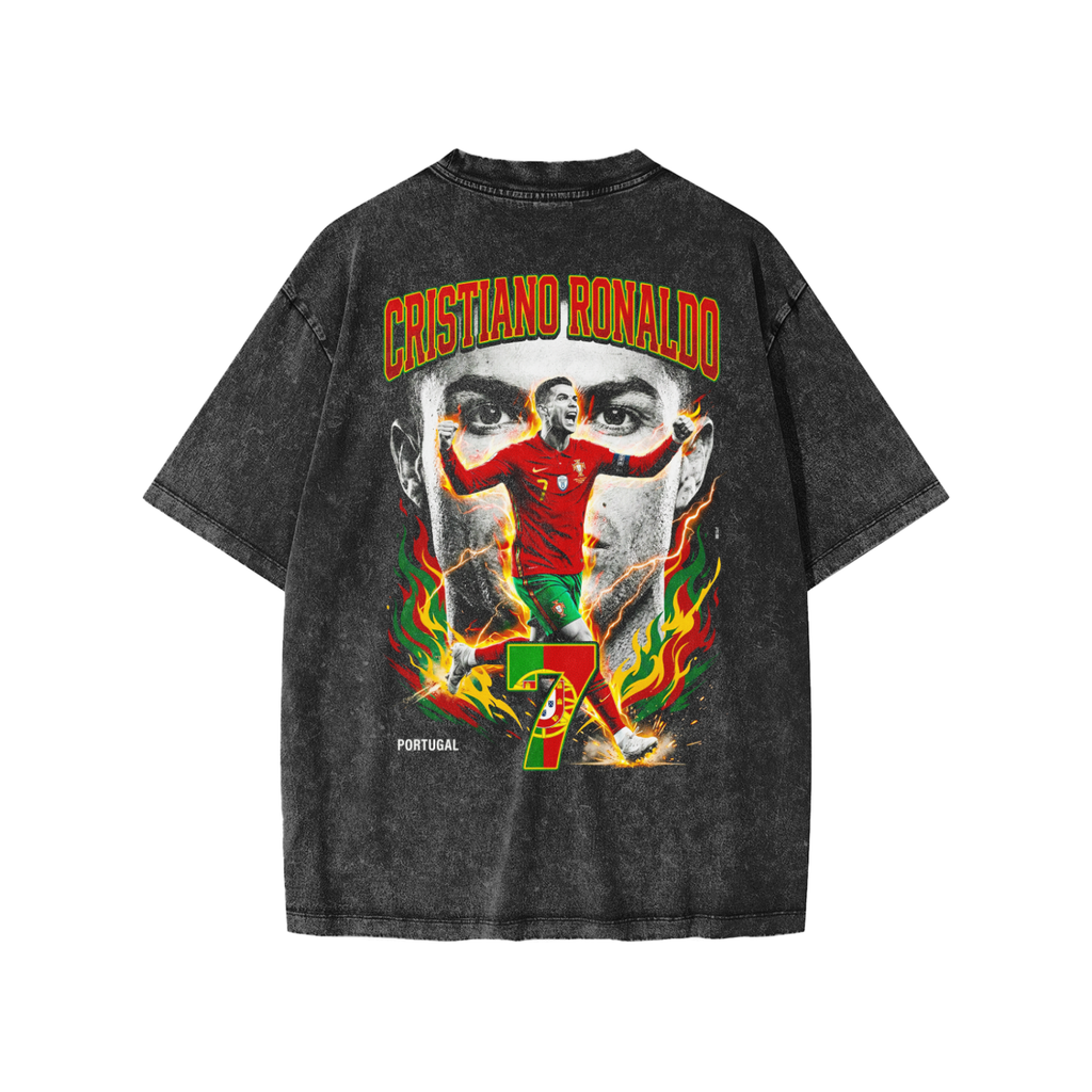 CR7 Snow Washed Kids' T-Shirt